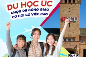 DU HỌC ÚC - CHỌN ĐẠI HỌC CÔNG GIÁO - CƠ HỘI CÓ VIỆC CAO